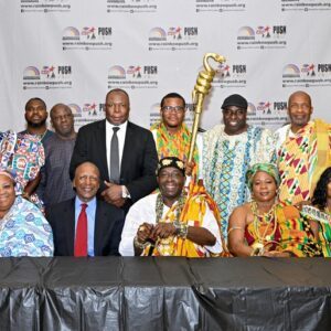 CHICAGO, IL - JULY 16: 
FOR IMMEDIATE RELEASE:
Rev. Jesse L. Jackson, Sr. will be crowned an African Chief by His Royal Highness King Nyaho Tamakloe, VI for his leadership in global African affairs. Tamakloe holds a Master of Business Administration, as well as a diploma in Education and Sociology. He also served as a former Edmonton-Canada Police Commissioner.
He is one of the three Head Kings who rules the The Kingdom is one of the only three ancient Kingdoms that existed long before Ghana was formed. His Royal Highness Tamakloe has received several leadership awards like the National Honors Award, Achievers of Ghana Award, and the Lifetime Achievement Award. Saturday’s event is hosted by N.Sena Amenyo, founder of The Progressive Minds Show. “This event will be a cultural explosion complete with African Diaspora Cuisines, African traditions, dance performances, music, and fashion.

“This year, The Exchange Ceremony proudly honors Rev. Jackson as an African Chief for his legacy of leadership in the black community. He, along with other Chicago
notables will be honored,” said Amenyo.
Rev. Jackson, who is loved and respected by Africans locally and globally, was appointed by former President Bill Clinton as Special Envoy for the President and the Secretary of State for the Promotion of Democracy in Africa in October of 1997.

Rev. Jackson continues to champion their causes. Dr. Ewa Ewa, and Olivier Kamanzi, two Chicago African Activists/Businessmen, thanked Rev. Jackson for always being
there for African concerns. Also present will be Dr. Bishop Jessica Mbangeni, from the lineage of former South African President Nelson Mandela, Nana Kwame BAYIN Okusteaku VIII Mfanstefohen of Chicago
who is also the Gyasehen of Ampia Ajumako in the Central Region Ghana, and Her Royal Highness Queen Bmazaahi-Karu, first Haitian American Queen.
Those being honored are: Dr. Deon Lopez, Angie Mims, Revin Fellows, Domynique Thompson Smith; Afrika Porter; Dr. Ewa Ewa; Fatima Traore
